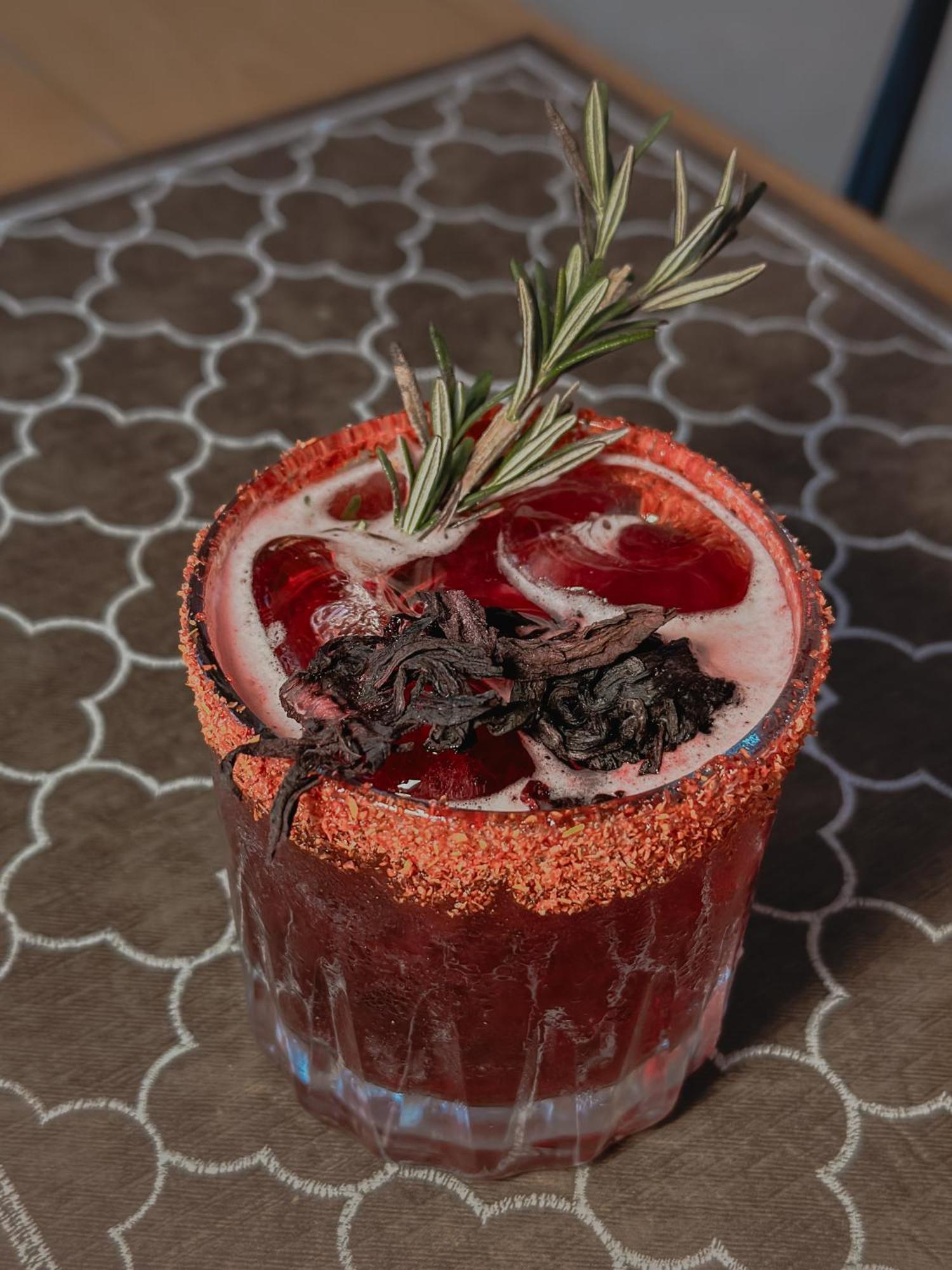Hotel Catedral La Paz Ngoại thất bức ảnh A blood orange margarita